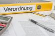 Foto: Mappe mit Schriftzug Verordnung